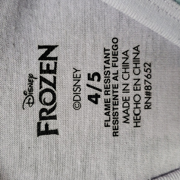Girl's 2pc Disney's Frozen PJs Size 4/5 - Picture 6 of 6